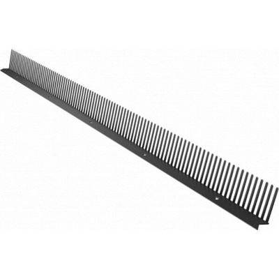 Eurovent Comb X Větrací ochranná mřížka 100 x 1 bm černá