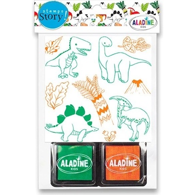 Aladine Razítka Stampo Story Dinosauři