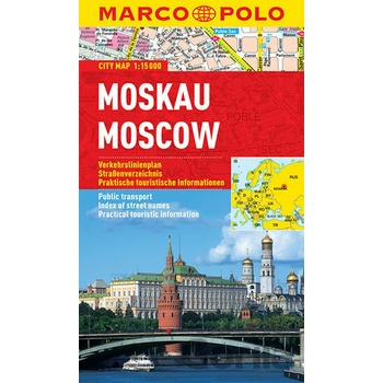 Mapa Moskva