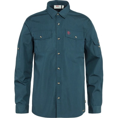 Fjällräven Singi trekking košile dlouhý rukáv mountain blue