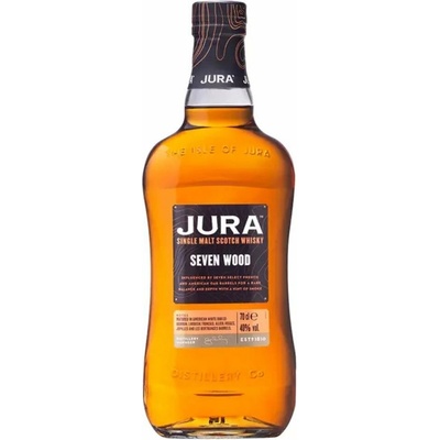 Isle of Jura Seven Wood 42% 0,7 l (holá láhev)