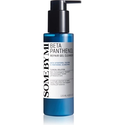 Some By Mi Beta Panthenol Repair Gel Cleanser лек почистващ гел за чувствителна кожа на лицето 120ml
