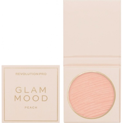 Revolution PRO Glam Mood kompaktný púder Peach 7,5 g