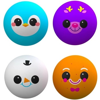 Schylling NeeDoh Sada mačkacích míčků Squishmas Squishkins