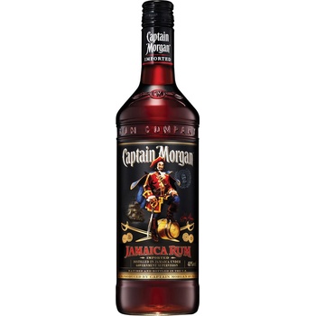 Captain Morgan Dark Rum 40% 0,7 l (čistá fľaša)