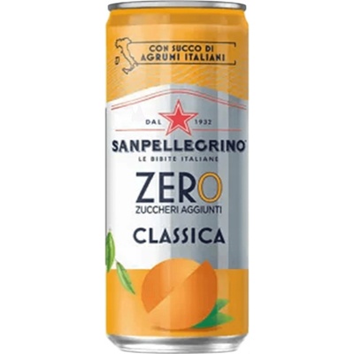 San pellegrino Classica Zero Zuccheri Aranciata 330 ml