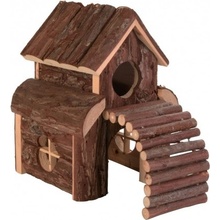 Trixie Natural Living Natural Living dřevěný domek dvoupatrový FINN 13 x 20 x 20 cm