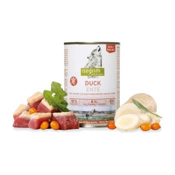 Image 1 of isegrim консерва с патешко, пащърнак и билки 400gr