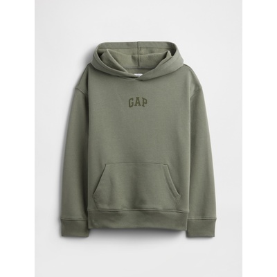 GAP Детски суитшърт с логото на GAP GAP | Zelen | Момчешки | XS