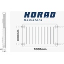 Korad Radiators 11K 600 x 1600 mm