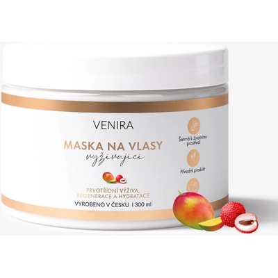 Venira vyživující maska na vlasy mango-liči 300 ml – Sleviste.cz