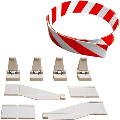 Carrera Digital 132 příslušenství 85220 EVO/D132/D124 Mantinel,držáky k mantinelu 3m – Hledejceny.cz