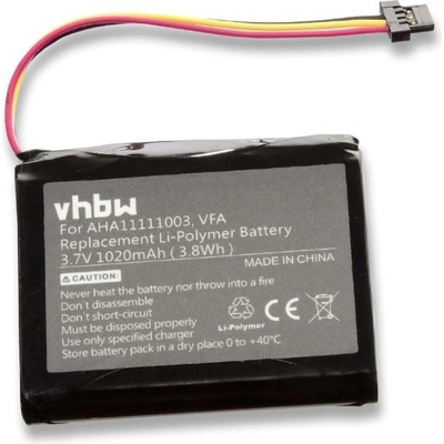 VHBW Batéria pre TomTom Start 60, 1020 mAh - neoriginálne