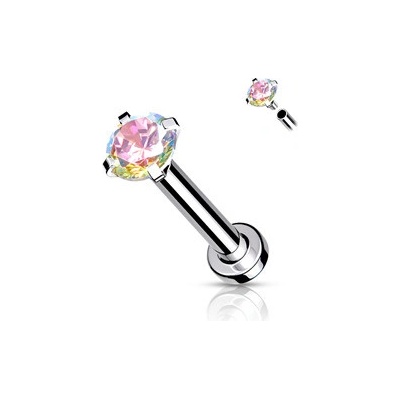 Šperky4U piercing do brady cartilage tragus LB1040AB-12084 – Zboží Dáma