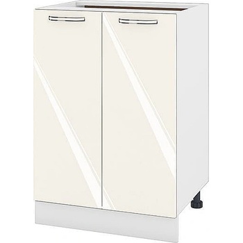 Image 1 of ИРИМ Долен кухненски шкаф Сити БФ-Крийм гланц-11-22 60 см