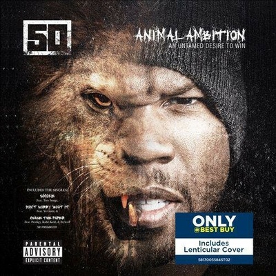 50 Cent - Animal Ambition (An Untamed Desire To Win) (Deluxe Edition) (Lenticular Cover) CD