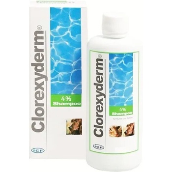 ICF Clorexyderm Shampoo шампоан за кучета и котки с хлорхексидин диглюконат 250ml