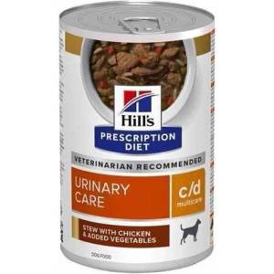Hill's Hills Prescription Diet Urinary Care C/D Stew - за разтваряне струвитни уролити и профилактика на оксалатни уролити 354gr