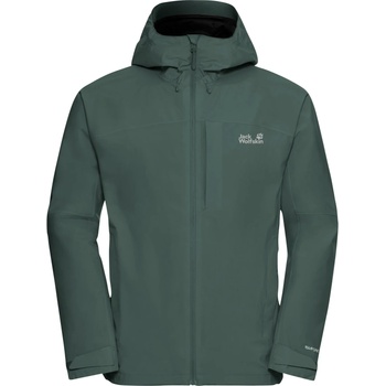 Jack Wolfskin Мъжко водоустойчиво яке Jack Wolfskin Tempest 2L Jacket Waterproof jacket - Sago Palm (002-3852-0412)