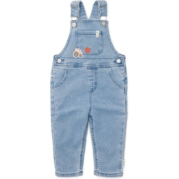 Little Dutch Бебешки дънков гащеризонче Little Dutch - С презрамки, 92 cm, 18-24 м (CL24024003)