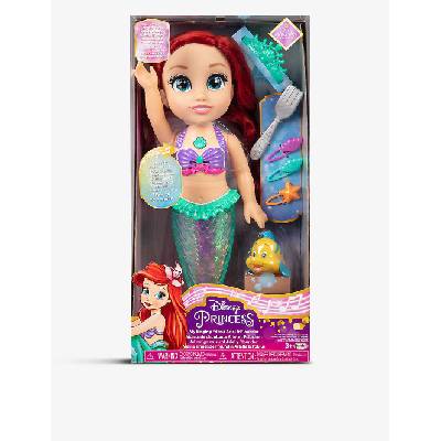 Jakks Pacific Disney princess zpívající panenka Ariel a Flounder (šupinka) 35cm