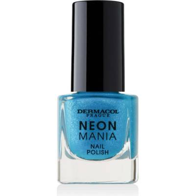 Dermacol Neon Mania Nail Polish lak na nehty 6 Azure Aqua 5 ml