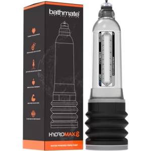  Пенис хидро-помпа за гарантиран резултат - Hydromax 8 Clear (BATHMATE117)