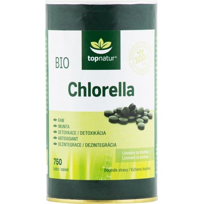 Topnatur Bio Chlorella 750 tablet