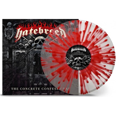 Hatebreed - Concrete Confessional Clear,Red Splatter LP