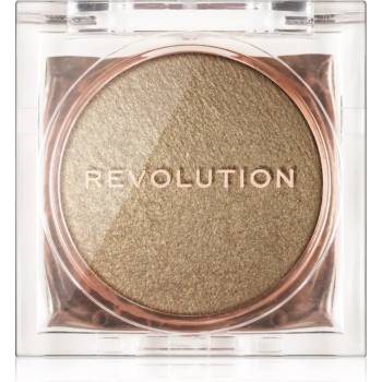 Makeup Revolution Beam Bright компактна озаряваща пудра цвят Golden Gal 2, 45 гр