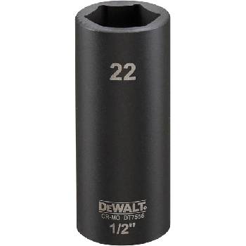 DEWALT Вложка ударна удължена DeWALT 22 мм 1/2" DT7556 (DT7556)