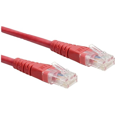 Roline 21.15.1531 RJ45 CAT 6 U/UTP 1m červený