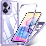 Techsuit Калъф за Xiaomi Redmi 13 / Poco M6 4G 4G + калъф - ColorVerse 360 Series - лилав (KF2335034)