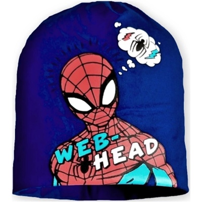 Difuzed chlapčenská jarná / jesenná čiapka Spiderman Web Head