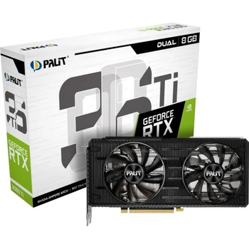 Palit GeForce RTX 3060 Ti Dual 8GB GDDR6 (NE6306T019P2-190AD)