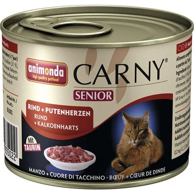 Animonda Carny Senior beef & turkey heart 200 g