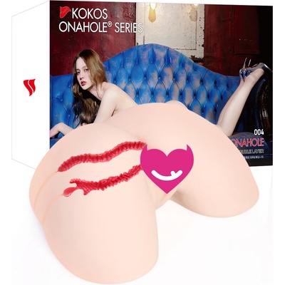 KOKOS Vanilla Onahole 004 Real Hips Double Layer Masturbator