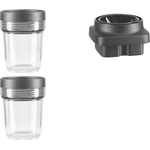 KitchenAid Контейнер и адаптер с остриета за блендер Artisan K400 3 части (5KSB2040BBB)
