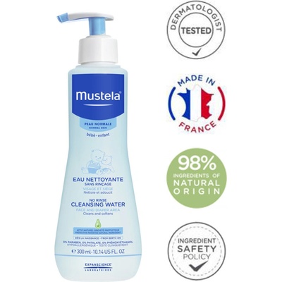 Mustela No-Rinse Cleansing Water 300 ml