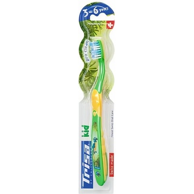 Trisa Детска четка за зъби Trisa Kid - Зелена (1406)