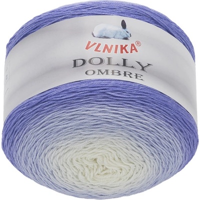 Bellatex Příze DOLLY OMBRE 250g / 875 m fialová