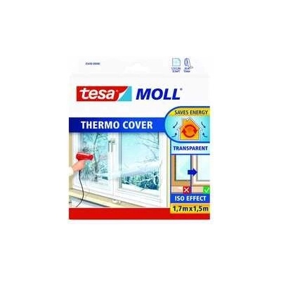 tesamoll® Termoizolační fólie na okna Barva: průhledná, Rozměr: 1,7 m : 1,5 m, Doplňující informace: 1 fólie, 1 role pásky – Zbozi.Blesk.cz