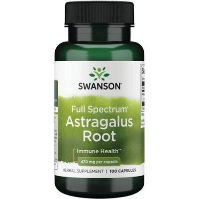 Swanson Astragalus Kozinec 470 mg 100 kapslí