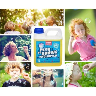Tekutina do bublifukov Słupskie Bańki Mydlane 1000 ml