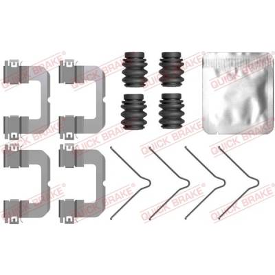 QUICK BRAKE Sada prísluženstva obloženia kotúčovej brzdy 109-0099