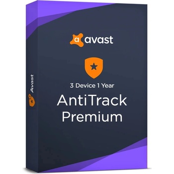 Avast AntiTrack Premium - 3 lic. 12 mes.