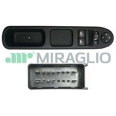 Spínač, zvedací zařízení oken MIRAGLIO 121/PGP76003