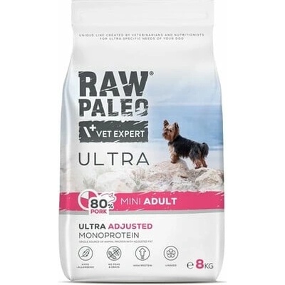 Raw Paleo Ultra Pork Mini Adult 8 kg