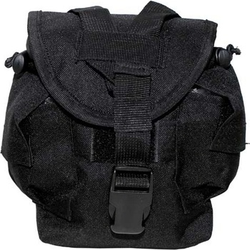 MFH Molle na poľnú fľašu čierná