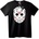 NOONEBRAND Тениска Halloween Джейсън Маска - 2XL, Black